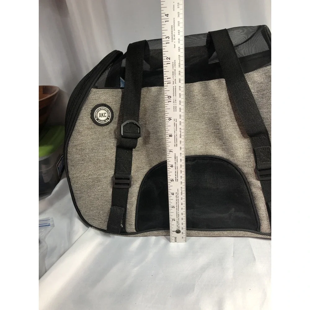 AKC Pet Carrier Ultra Comfort Up To 15Lbs 19x10x13